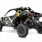 Preview: X-Design Grey-Yellow XL Version for Can-Am Maverick R 2 Doors